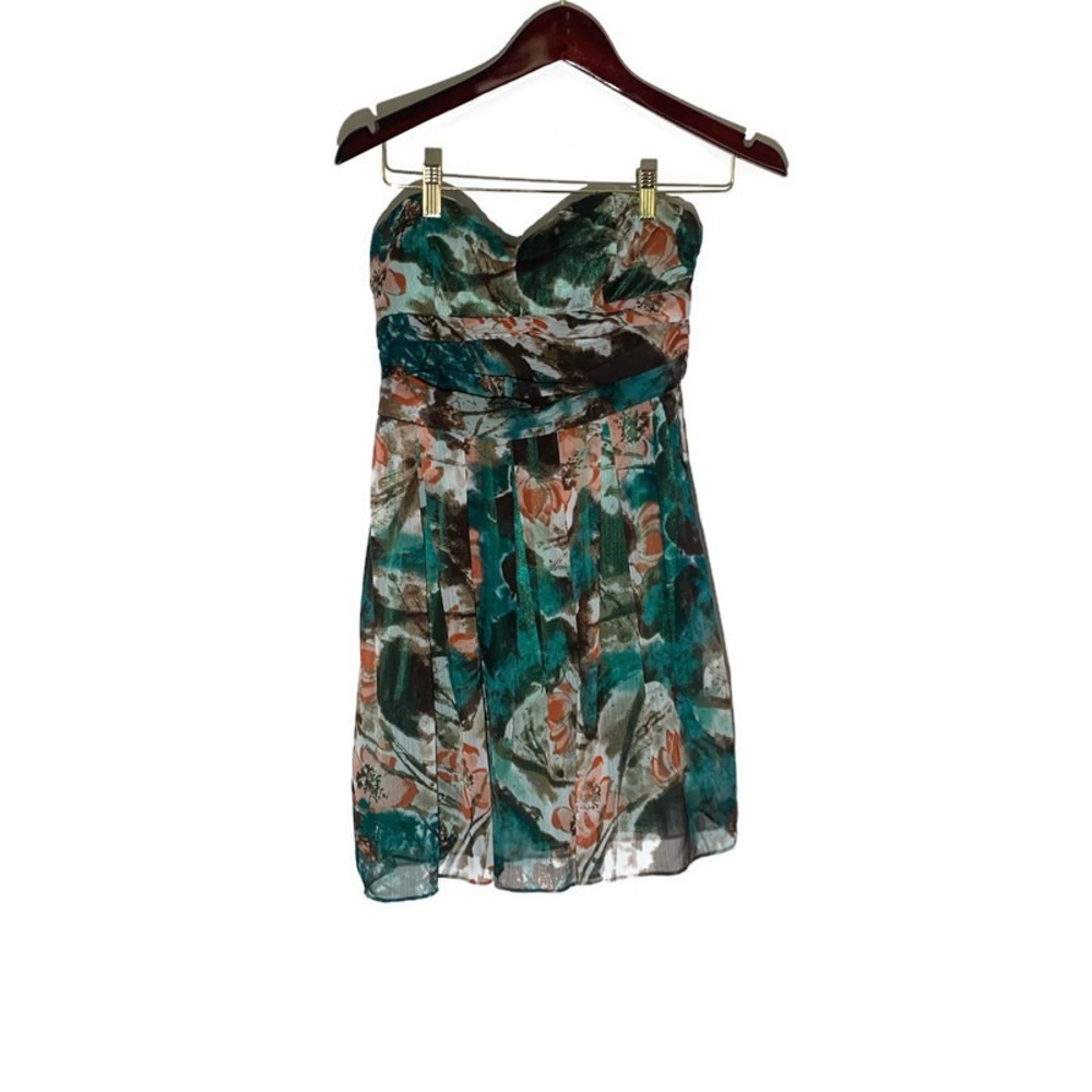 ☀️ 5th Culture strapless mini dress Medium